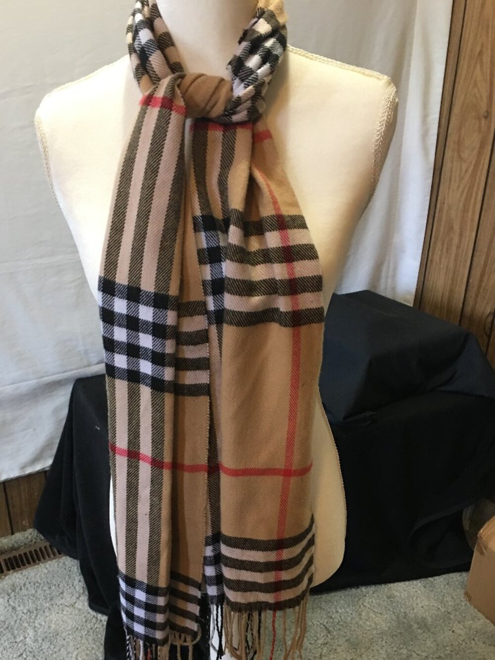 Classic Plaid Scarf